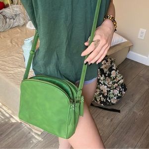 Green Crossbody